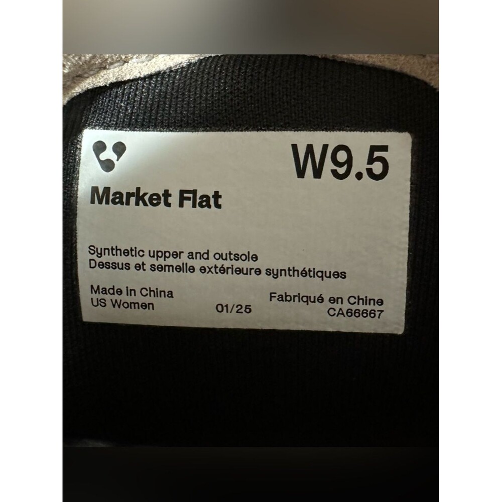 Vessi Market Flat Womens 9,5 Neutral Slip On Flat Lightweight Comfort Minimalist - Picture 16 of 16